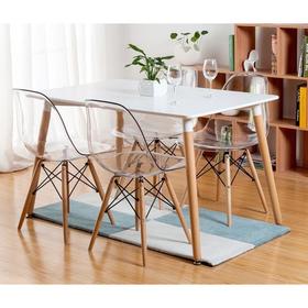 

Стул Eames, 530 × 460 × 835 мм, цвет прозрачный