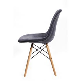 

Стул Eames DSW leather, 550 × 480 × 835 мм, цвет чёрный