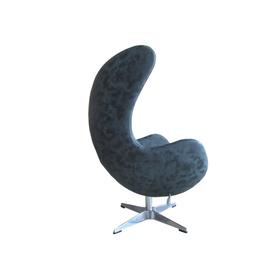 

Кресло EGG Chair, 850 × 765 × 1094 мм, цвет чёрный матовый с эффектом состаренная кожа