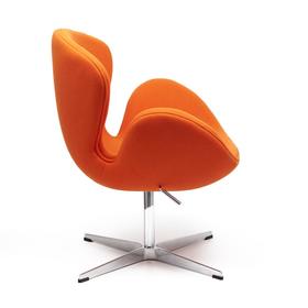 

Кресло Swan Chair, 700 × 610 × 955 мм, цвет оранжевый кашемир