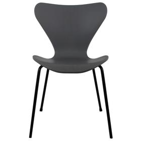

Стул Seven, 510 × 480 × 800 мм, цвет серый с чёрными ножками