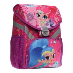 

Ранец на замке Shimmer and Shine 37 х 29 х 19, для девочки, розовый/голубой/сиреневый