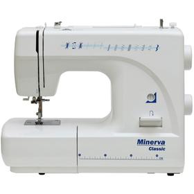 

Швейная машина Minerva Classic, 70 Вт, 11 операций, полуавтомат, белая