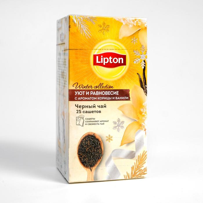 Чай Lipton «Уют и равновесие», чёрный, 37,5 г