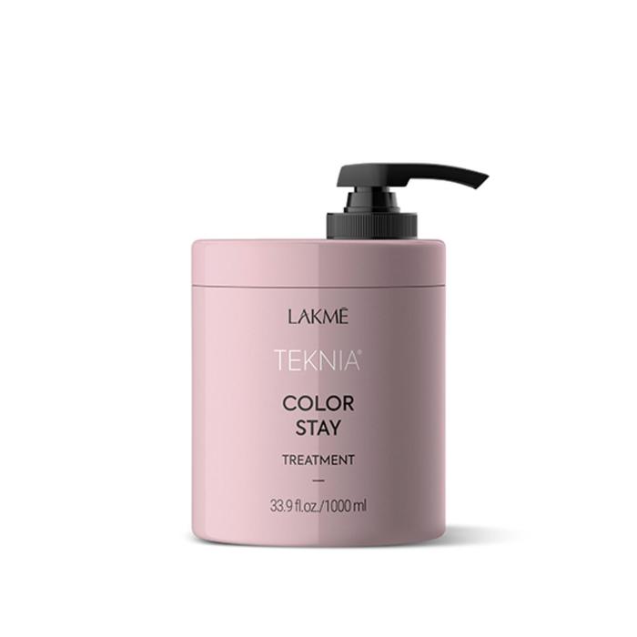 Маска для окрашенных волос LAKME Teknia Color Stay Treatment, защита цвета, 1000 мл кондиционер для окрашенных волос lakme teknia color stay conditioner защита цвета 300 мл