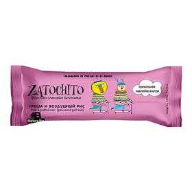 

Батончик фруктово-злаковый "Zatochito", груша и воздушный рис, 22 г