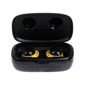 

Наушники Hiper TWS CROSS V2, беспроводные, вакуумные, микрофон, BT 5.0, 70/2600мАч, черные