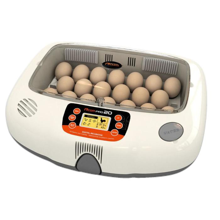 Инкубатор, на 20 яиц, автоматический переворот, 220 В, Rcom инкубатор на 3 яйца автоматический переворот 220 в с овоскопом rcom mini