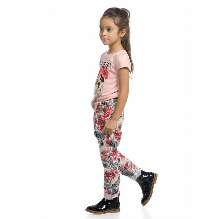 

Брюки для девочек, рост 104 см, цвет серый