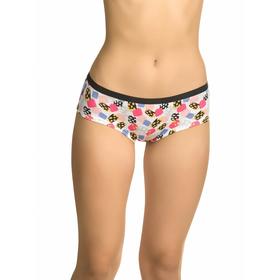 

Трусы женские, размер XS, цвет малиновый, белый, 2 шт.