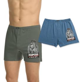 

Трусы мужские, размер 3XL, цвет хаки