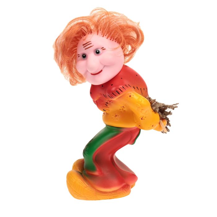 Резиновая игрушка "Баба-яга"