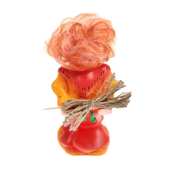 Резиновая игрушка "Баба-яга"