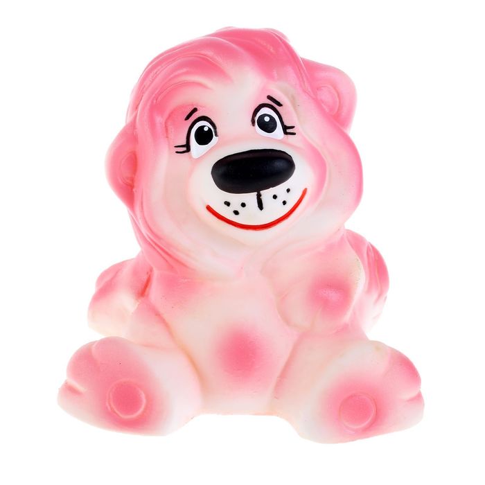 Резиновая игрушка "Лёва", МИКС