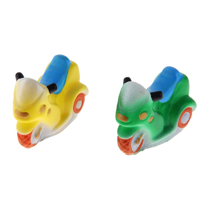 Резиновая игрушка "Скутер" МИКС