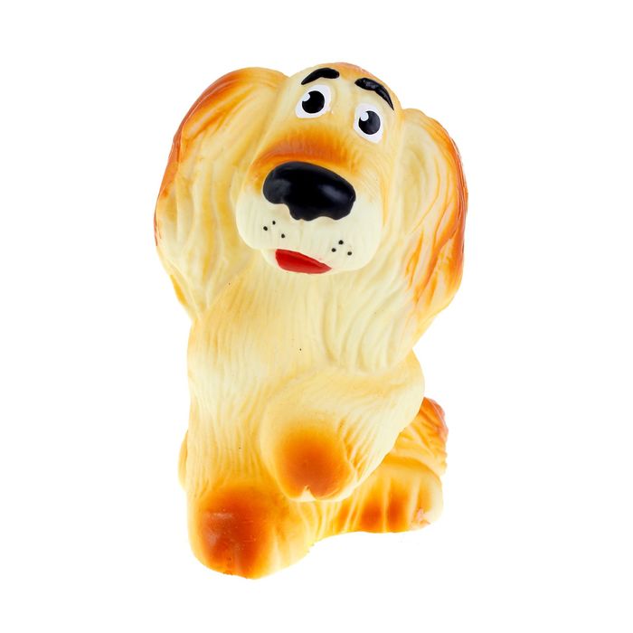 Резиновая игрушка "Собачка Филя", МИКС