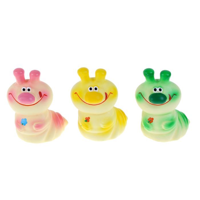 Резиновая игрушка "Улитка", МИКС