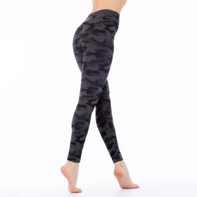 

Леггинсы женские LEGGINGS MILITARY 01 цвет тёмно-серый (grigio scuro gul), размер 48-52 (L-XL)