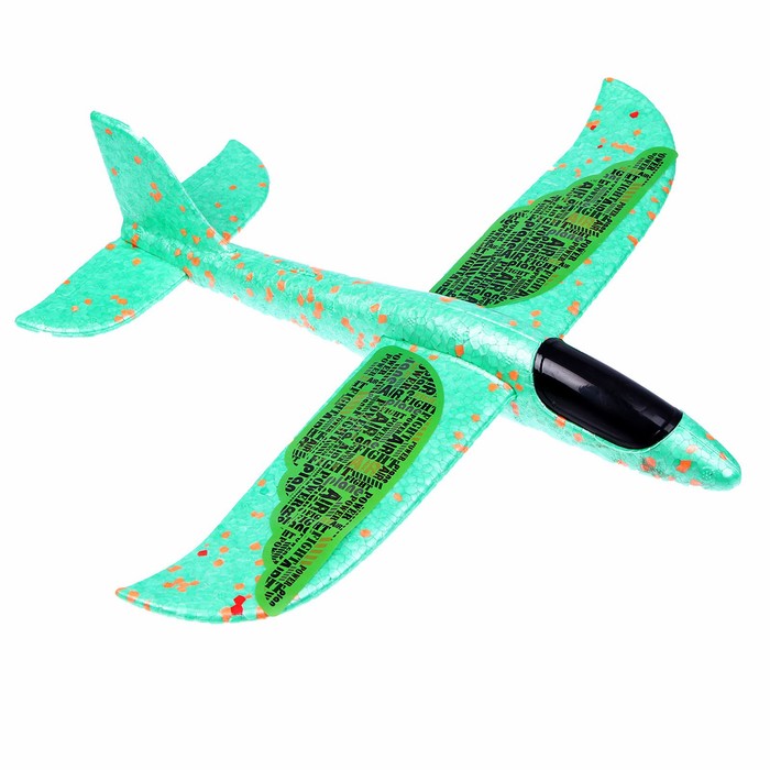 Самолёт Air 31х35см, зелёный