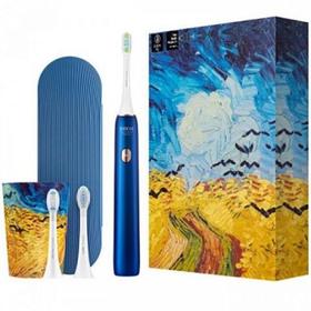 

Электрическая зубная щетка Soocas Van Gogh Electric Toothbrush X3U, звуковая, синяя