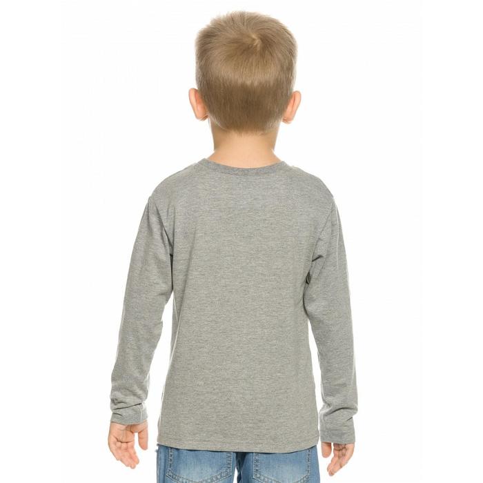 

Джемпер для мальчиков, рост 86 см, цвет светло-серый