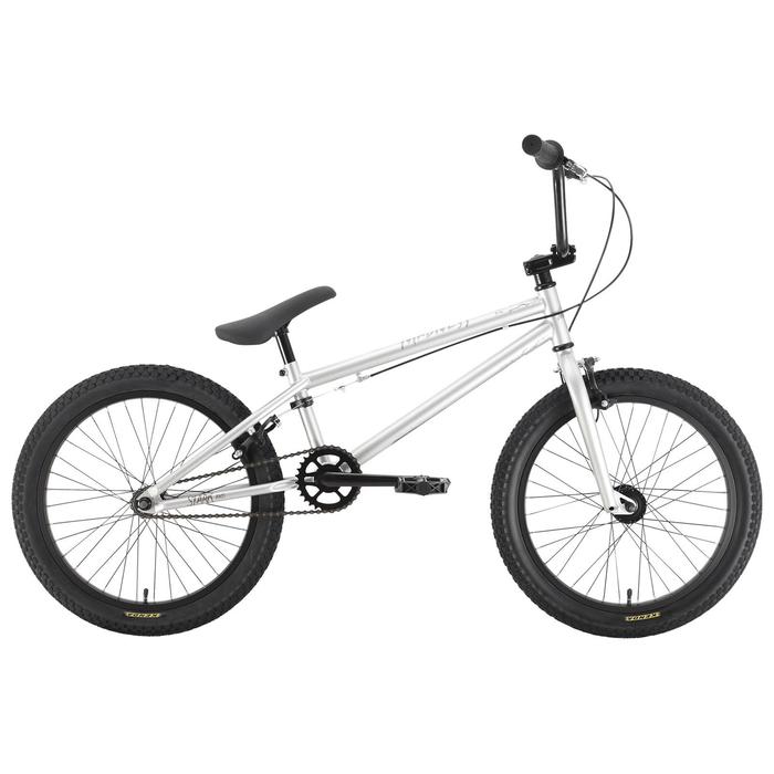 фото Велосипед 20" stark madness bmx 1, цвет серебристый