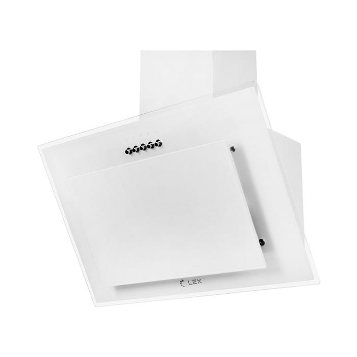 

Вытяжка Lex MIKA 500 WHITE, наклонная, 700 м3/ч, 3 скорости, 50 см, белая