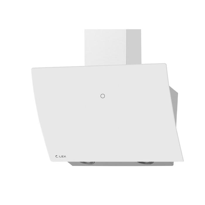 

Вытяжка Lex PLAZA GS 600 WHITE, наклонная, 1050 м3/ч, 3 скорости, 60 см, белая