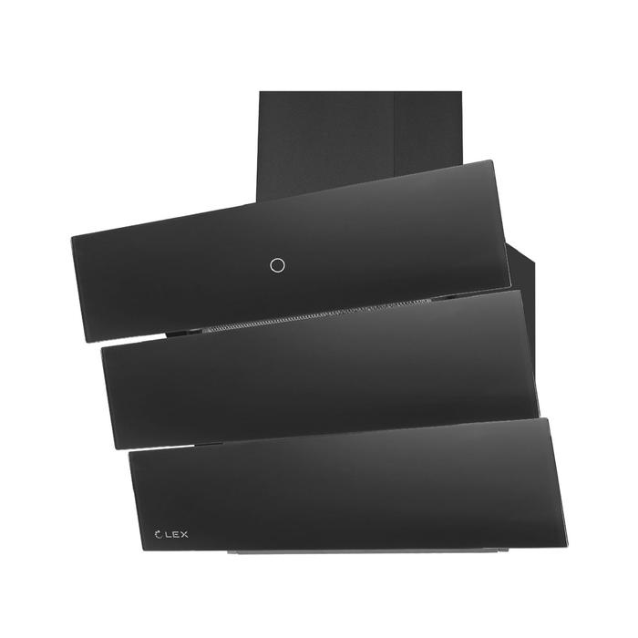 

Вытяжка Lex RIO GS 600 BLACK, наклонная, 700 м3/ч, 3 скорости, 60 см, чёрная