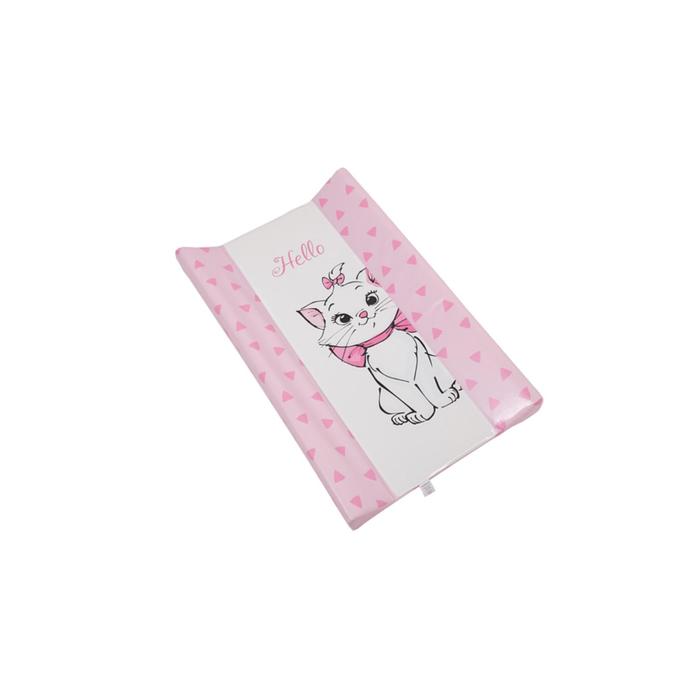 фото Доска пеленальная «кошка мари», для детских кроватей, 78х46х8 см., цвет розовый polini
