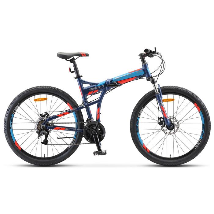 Велосипед 26 Stels Pilot-950 MD, V011, цвет темно-синий, размер 19