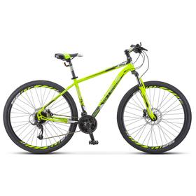 

Велосипед 29" Stels Navigator-910 D, V010, цвет лайм/черный, размер рамы 20,5"