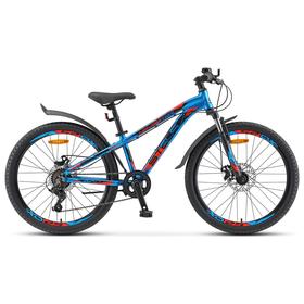 

Велосипед 24" Stels Navigator-440 MD, V010, цвет синий, размер рамы 11"