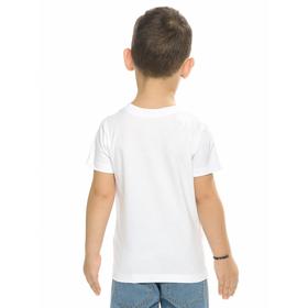 

Футболка для мальчиков, рост 86 см, цвет белый