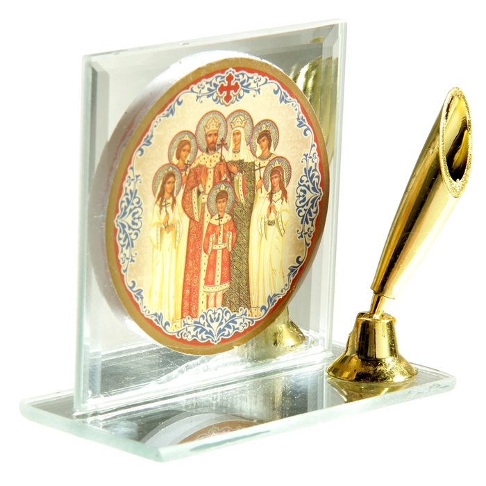 Подставка для ручки с иконой "Святые Царственные Страстотерпцы"