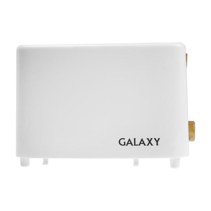 

Тостер Galaxy GL 2909, 800 Вт, 6 режимов прожарки, 2 тоста, белый