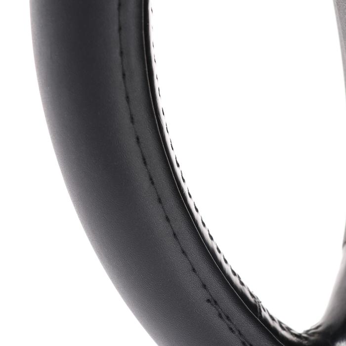 фото Оплётка на руль a2dm, размер м, 37-39 см, экокожа, черная