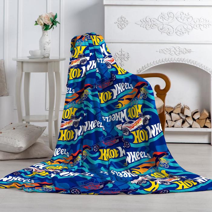 

Плед «Павлинка» Hot Wheels, размер 100х150