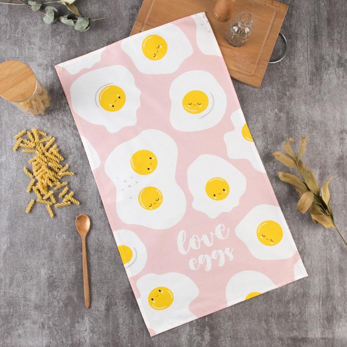 

Полотенце пасхальное Этель Love eggs 40х73 см, 100% хлопок, саржа 190 гр/м2
