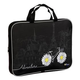 

Папка с ручками текстиль А4 45мм 350*265 ПМД 2-20 дев "Ромашковый велик" (ручка-тесьма)