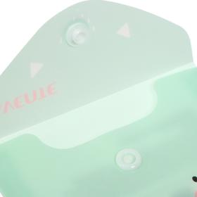 

Папка-конверт на кнопке А7 (105 х 74мм) 150 мкм, горизонтальная, deVENTE Cutie