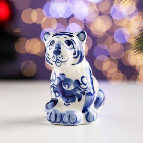 

Сувенир "Тигр Эрни", гжель