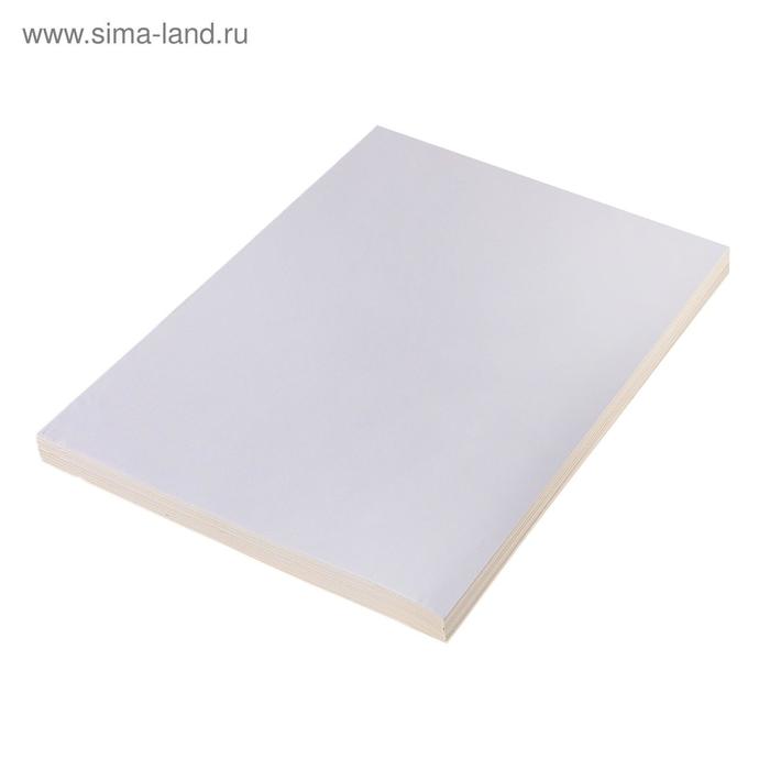 Бумага А4, 25 листов, 80 г/м, самоклеящаяся, белая МАТОВАЯ бумага для принтера а4 белая 2500 листов 80 гр м