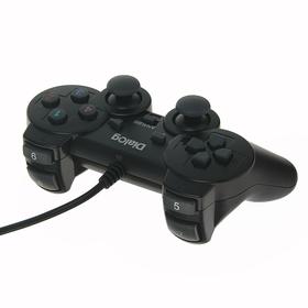 

УЦЕНКА Геймпад Dialog Action GP-A11, проводной, вибрация, для PC, USB, черный
