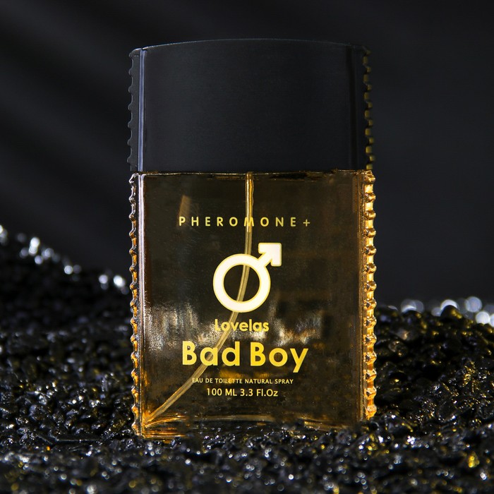 фото Туалетная вода мужская с феромонами lovelas bad boy, 100 мл delta parfum