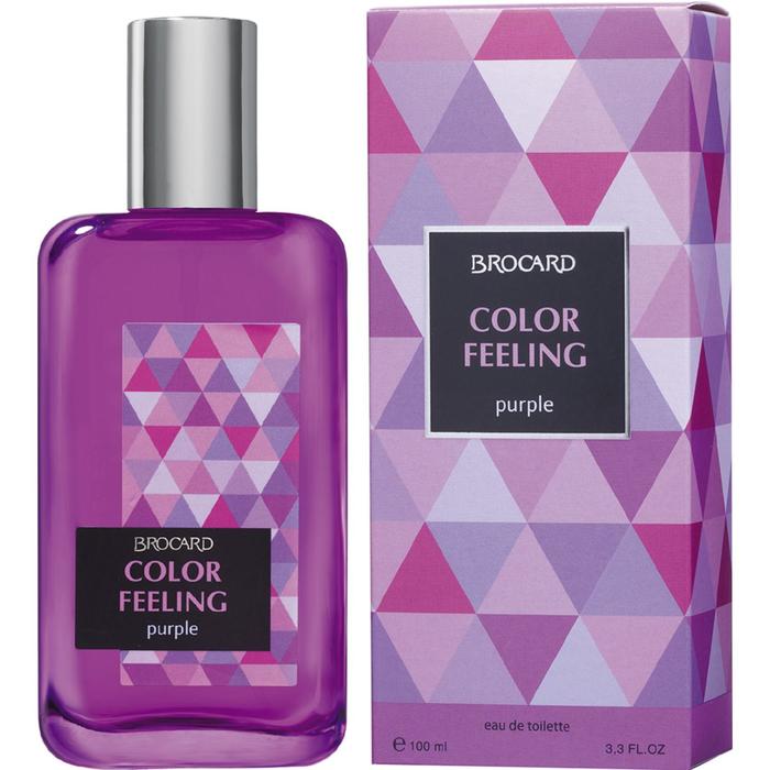 

Туалетная вода женская Color Feeling Purple, 100 мл