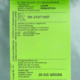 

Газонная травосмесь DLF Universal Robustica, 20 кг