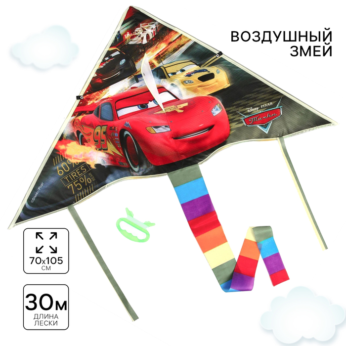 Воздушный змей Молния Макуин Тачки 70 x 105 см 220₽