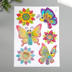 

Декоративные наклейки Home Decor "Бабочки" 29х41 см
