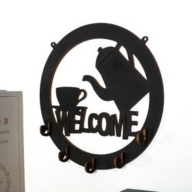 

Ключница "Welcome" 21х21 см, 3 мм МИКС